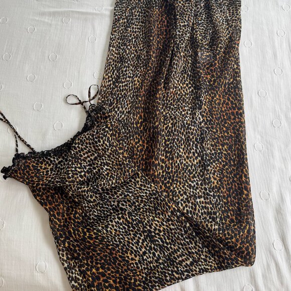 realisation par leopard slip dress - Picture 1 of 4